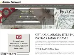 Sites similar to alabamatitleloansinc.com