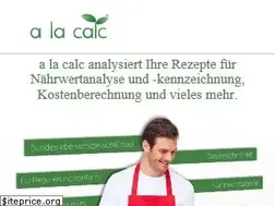 Sites similar to alacalc.com