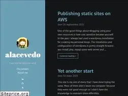 Sites similar to alacevedo.net
