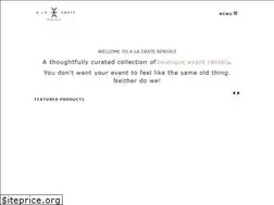 Sites similar to alacraterentals.com