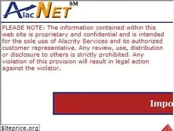Sites similar to alacrity.net