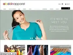 Sites similar to aladdinapparel.com