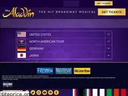 Sites similar to aladdinbroadway.com