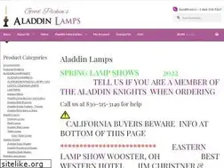 Sites similar to aladdinlamps.co
