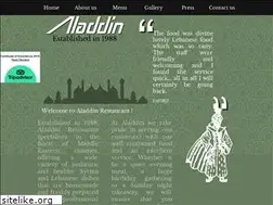 Sites similar to aladdinrestaurant.co.uk