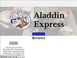 Sites similar to aladdinsexpressrestaurant.com