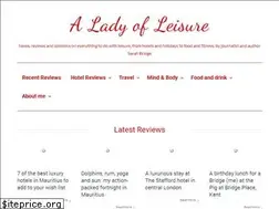 Sites similar to aladyofleisure.com