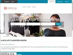 Sites similar to alafialist.com