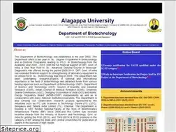 Sites similar to alagappabiotech.org