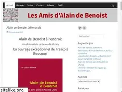 Sites similar to alaindebenoist.com