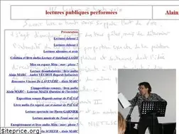 Sites similar to alainmarclectures.free.fr
