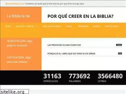 Sites similar to alaluzdelabiblia.com