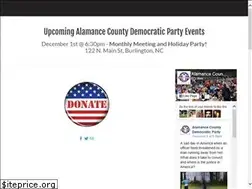 Sites similar to alamancedemocraticparty.com