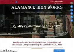 Sites similar to alamanceironworks.com