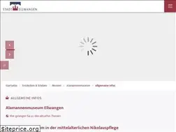 Sites similar to alamannenmuseum-ellwangen.de