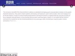 Sites similar to alamedaballet.com