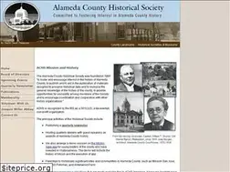 Sites similar to alamedacountyhistory.org