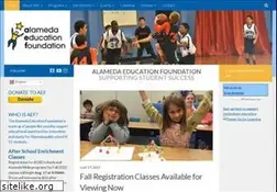 Sites similar to alamedaeducationfoundation.org