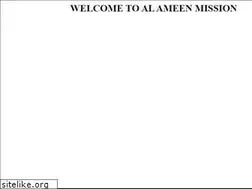 Sites similar to alameenmission.net