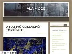 Sites similar to alamode.hu