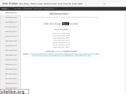 Sites similar to alan-kodlari.blogspot.com