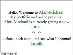 Sites similar to alan-michael.com