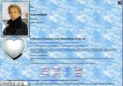Sites similar to alan-rickman.com