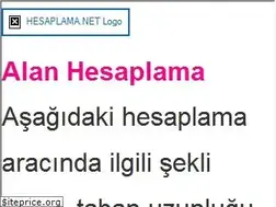 Sites similar to alan.hesaplama.net