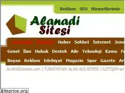 Sites similar to alanadisitesi.com