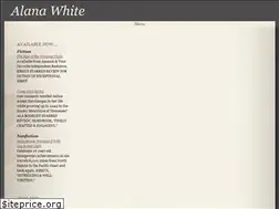 Sites similar to alanawhite.com