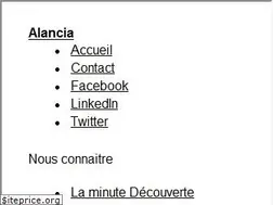 Sites similar to alancia.fr