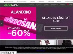Sites similar to alandeko.lv