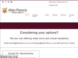 Sites similar to alanfrancis.co.uk