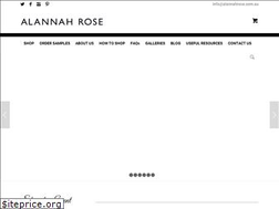 Sites similar to alannahrose.com.au