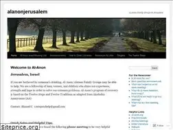 Sites similar to alanonjerusalem.wordpress.com