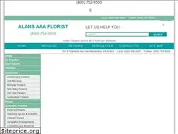 Sites similar to alansaaaflorist.com