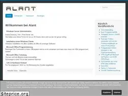 Sites similar to alant.de