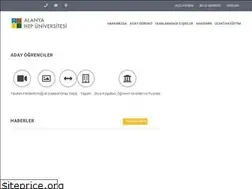 Sites similar to alanyahep.edu.tr