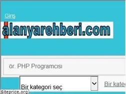 Sites similar to alanyarehberi.com