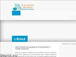 Sites similar to alaporteedessons.com
