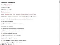 Sites similar to alarecherchedutempsperdu.org