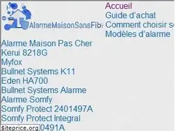 Sites similar to alarmemaisonsansfil.fr