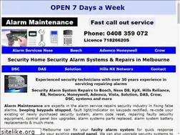 Sites similar to alarmmaintenance.com.au