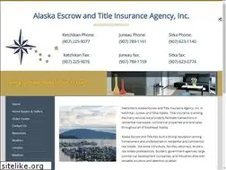 Sites similar to alaska-escrow-title.com