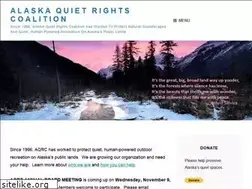 Sites similar to alaskaquietrights.org