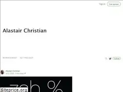 Sites similar to alastairchristian.com