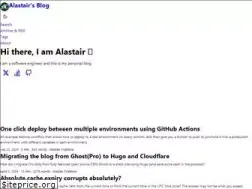 Sites similar to alastaircrabtree.com