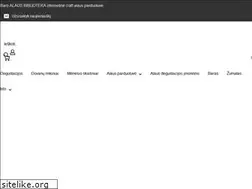 Sites similar to alausbiblioteka.lt