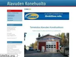 Sites similar to alavudenkonehuolto.fi