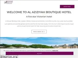 Sites similar to alaziziyahboutiquehotel.com